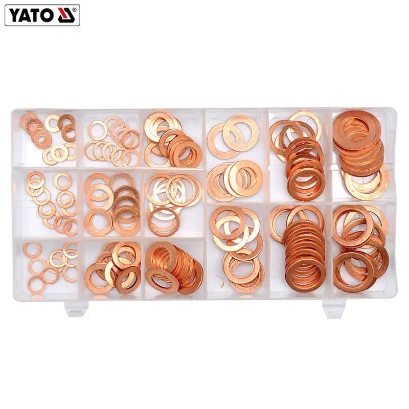 BOITE RONDELLE CUIVRE D'ETANCHEITE 150PCS 5-17.5MM YATO