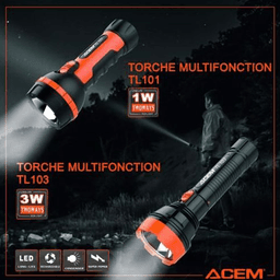 TORCHE RECHARGEABLE LED 3W TL 103 ACEM - Image 2