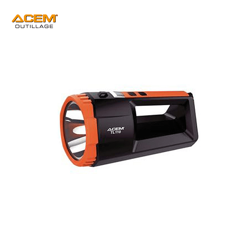 TORCHE RECHARGEABLE + SUR PORT USB LED 10W TL110 ACEM