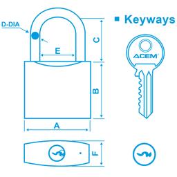 CADENAS BLOCUS LAITON EN°30 GP.0930 ACEM - Image 2