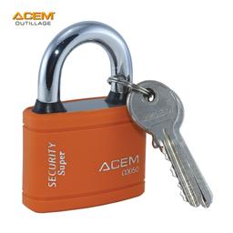 CADENAS BLOCUS+60 MM MÉTALLIQUE COUVET PLAST ORANGE CO 060 ACEM - Image 1
