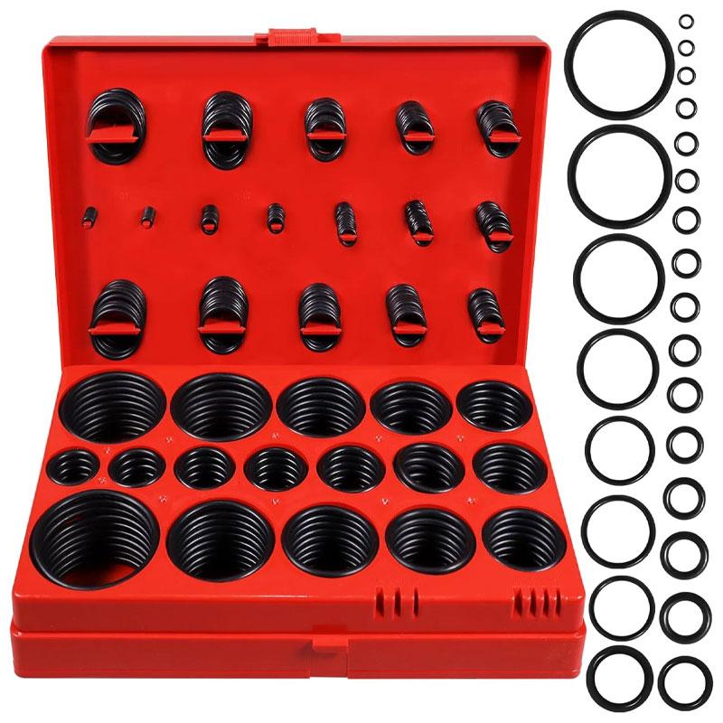 BOITE JOINT TORIQUE 419PCS 3-50MM ROUGE