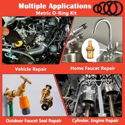 BOITE JOINT TORIQUE 419PCS 3-50MM ROUGE - Image 3