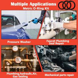 BOITE JOINT TORIQUE 419PCS 3-50MM ROUGE - Image 4