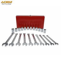 COFFRET CLE A DOUILLLE & MIXTE 21PCS TT660-021M ACEM - Image 2