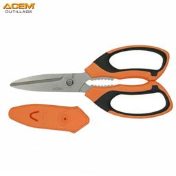 CISEAUX A LAME COURTE MULTI-USAGE INDUSTRIEL 812 ACEM - Image 2