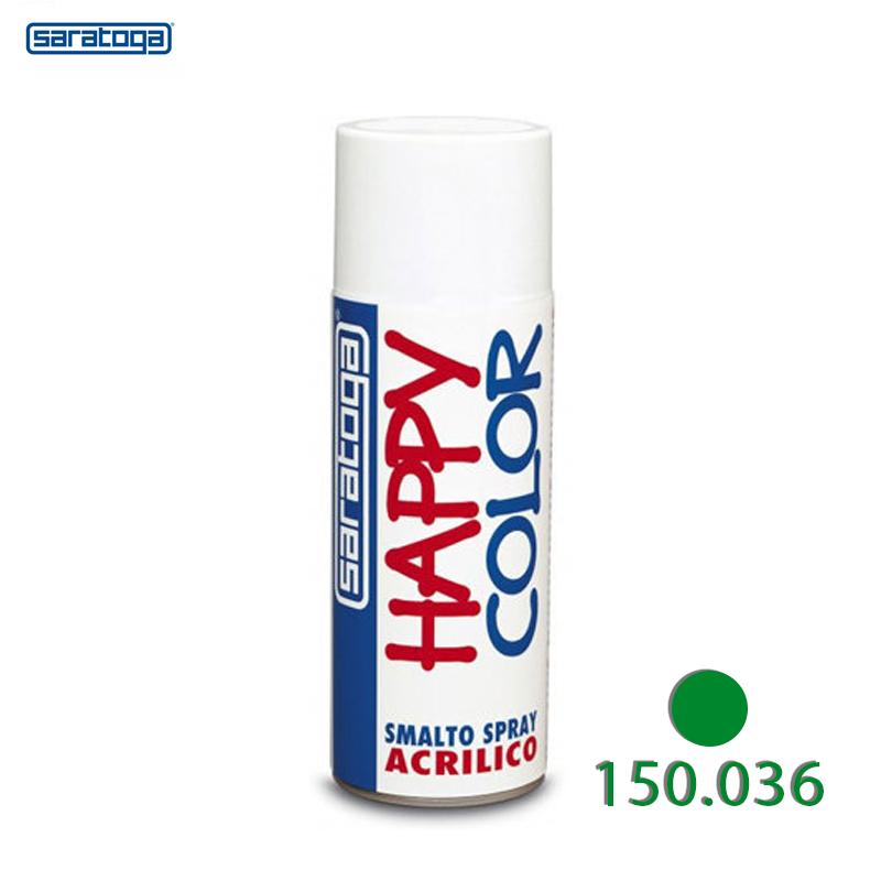 BOUTEILLE PEINTURE VERT JAUNE 400 ML 150.036 SARATOGA