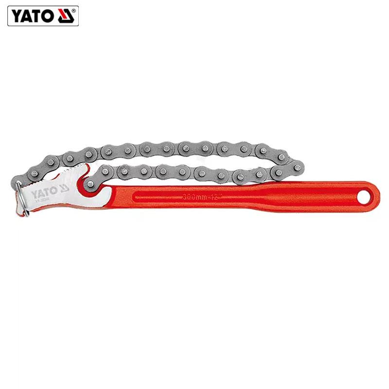 CLE A CHAINE POUR TUBE CRV DIAMÈTRE 130 MM LONG 400 MM YATO