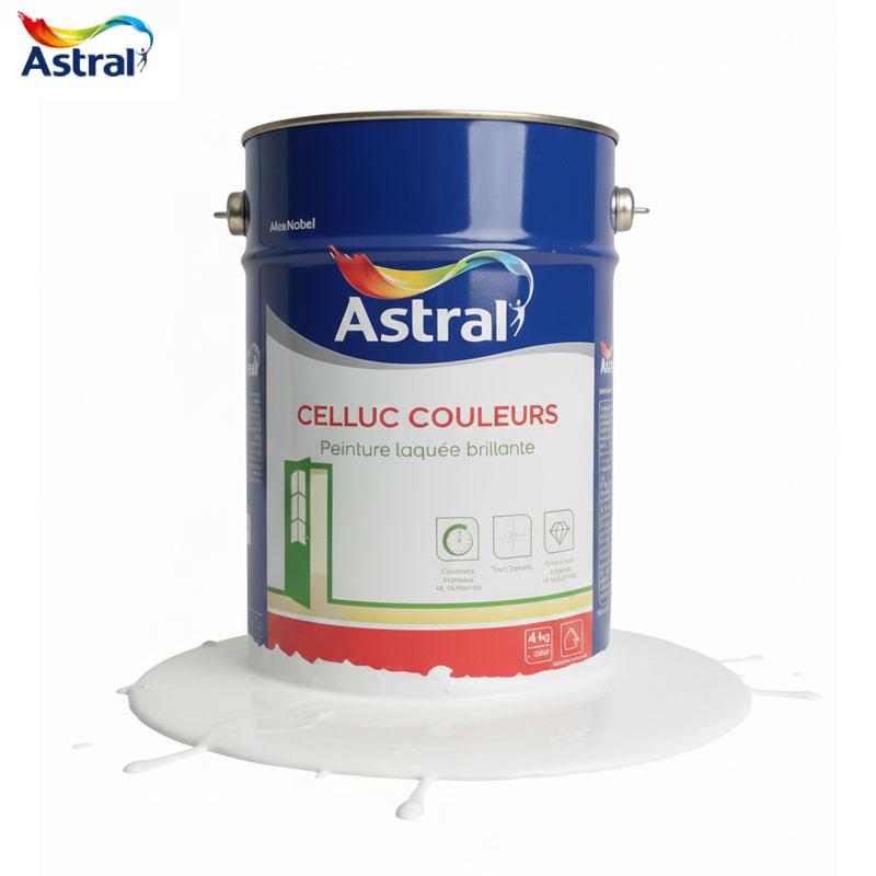 BOITE LAQUEE CELLUC BLANC  4KG ASTRAL