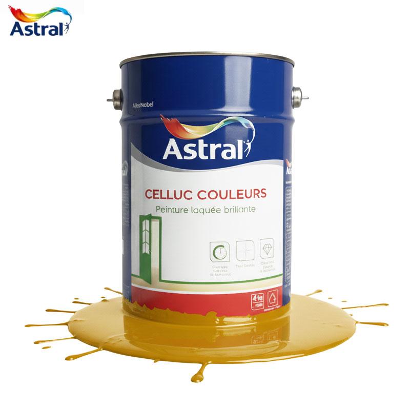 BOITE LAQUEE CELLUC JAUNE D'OR 4KG ASTRAL