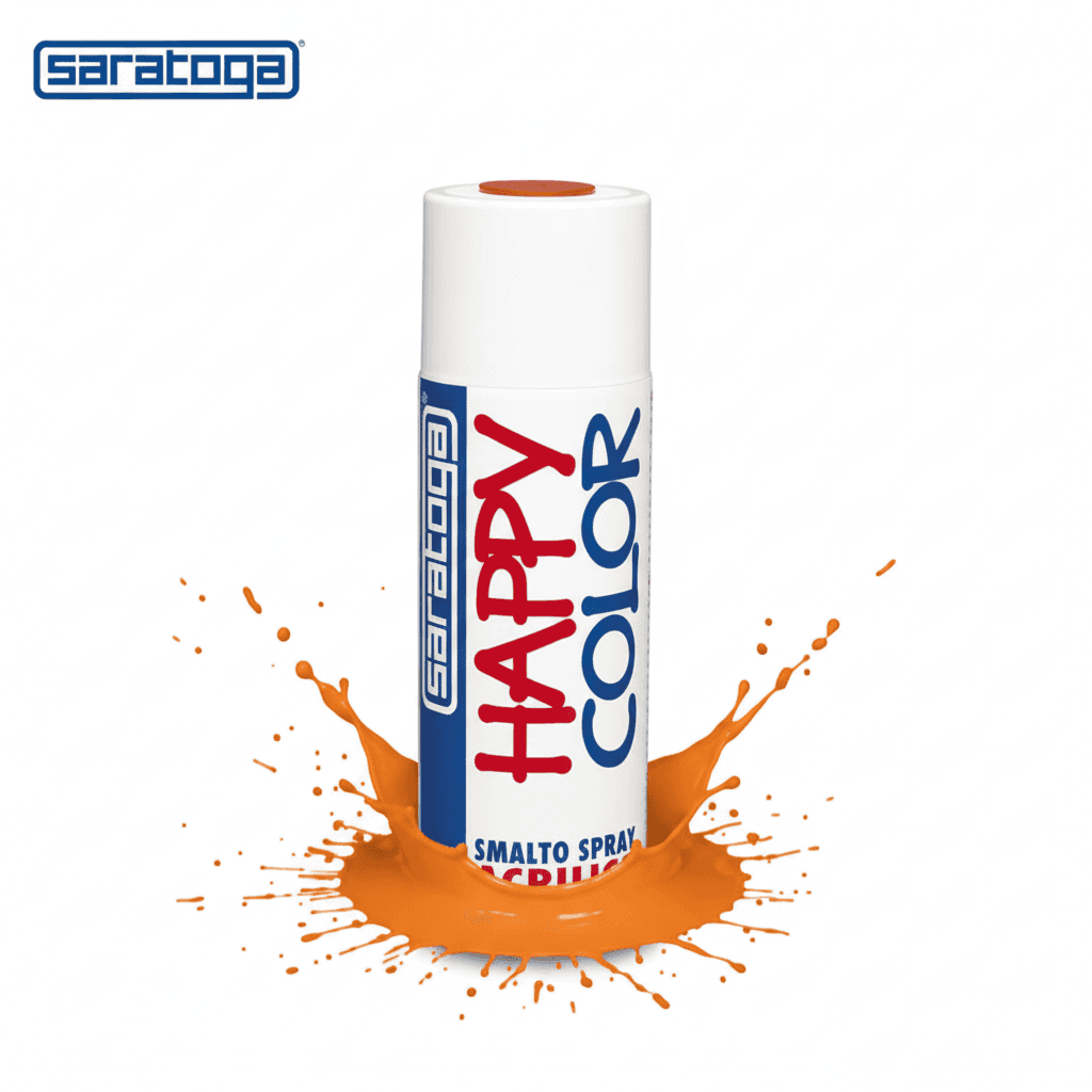 BOUTEILLE PEINTURE ORANGE PASTEL 400 ML150.043 SARATOGA