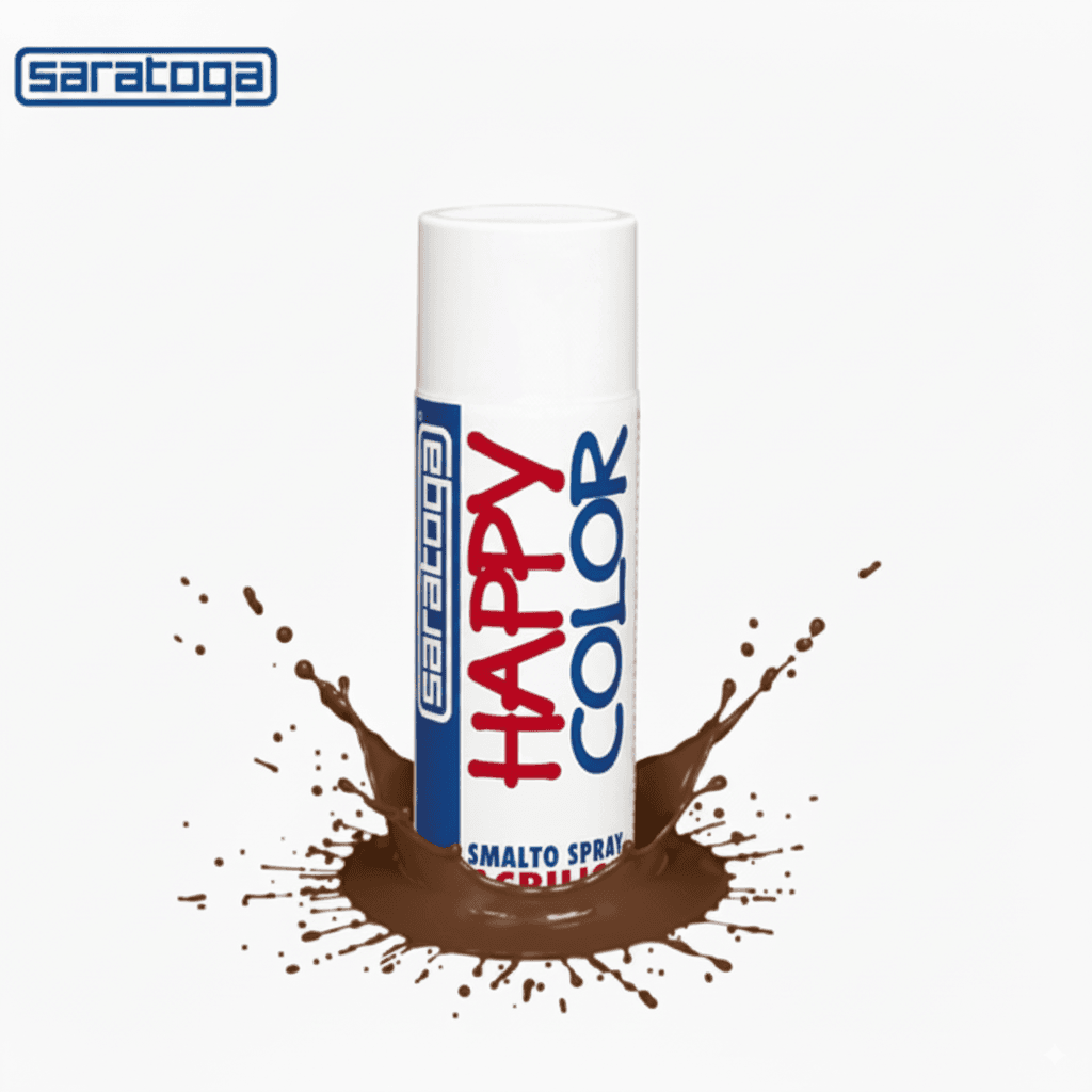 BOUTEILLE PEINTURE MARRON 400 ML 150.071 RAL 8017 SARATOGA