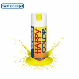 BOUTEILLE PEINTURE JAUNE FLUORESCENT 400 ML 177.001 SARATOGA - Image 1
