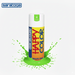 BOUTEILLE PEINTURE VERT FLUORESCENT 400 ML 177.004 SARATOGA - Image 1