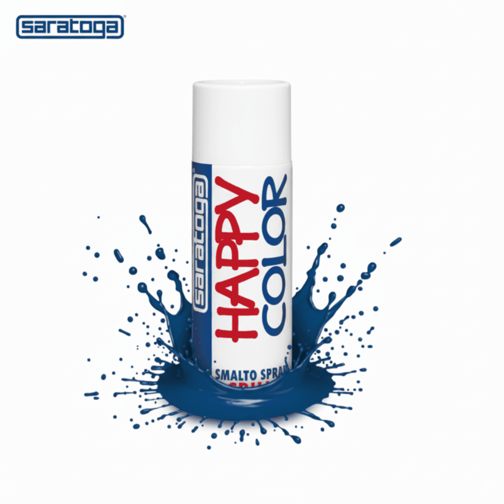 BOUTEILLE PEINTURE BLEU 400 ML 150.062 RAL 5017 SARATOGA