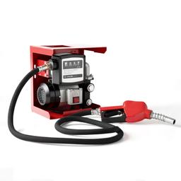 ELECTRO POMPE POUR TRANSFERT CARBURANT 220V AVEC FLEXIBLE ET PISTOLET CHINA - Image 1