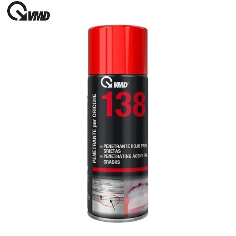 BOUTEILLE DETECTEUR DE FISSURE PENETRANTE ROUGE 400ML - VMD