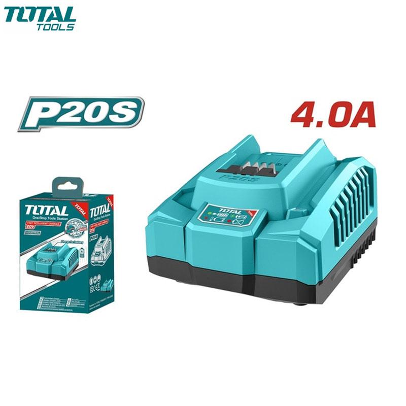 CHARGEUR RAPIDE INTELIGENTE 20V POUR BATTERIE 2.0AH/4.0AH TOTAL