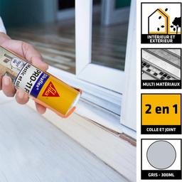 TUBE SILICONE PRO 11FC GRIS - SIKAFLEX - Image 3