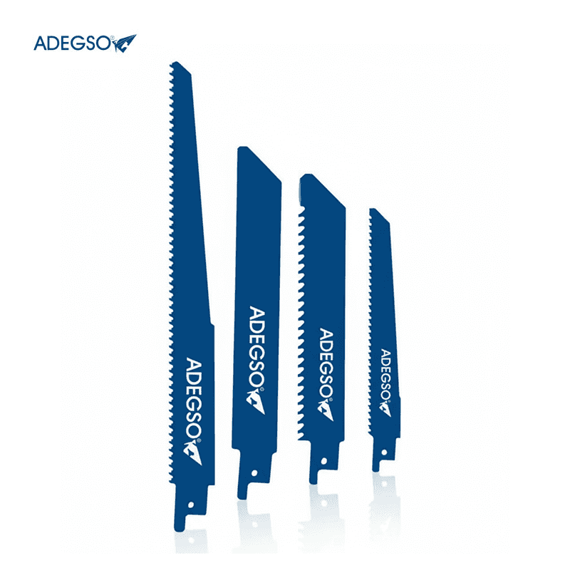 JEUX DE 6 LAME SCIE A SABRE BOIS &amp; METAL AD-60151 ADEGSO