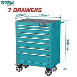 SERVANTE D'ATELIER A 7 TIROIRS ROBUSTE TOTAL - Image 3