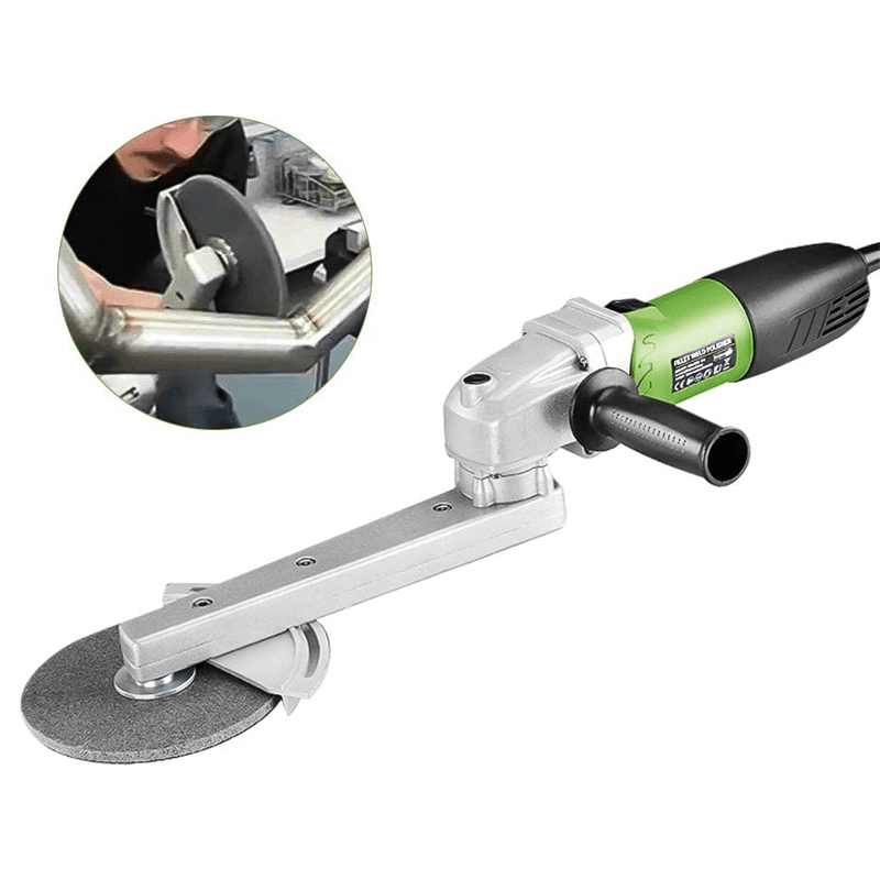 MEULE A DISQUE D'ANGLE TETE LONG & PLAT 150MM 800W 