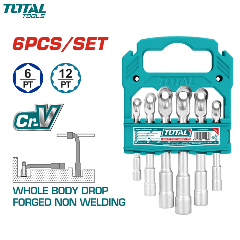 JEUX CLE A PIPE 6X12 PANT CR-V  6PCS 7/8/10/12/13/14 TOTAL