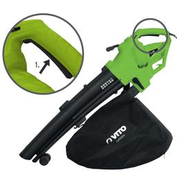 SOUFFLEUR & ASPIRATEUR JARDIN ELECTRIQUE 3000W VITO - Image 2