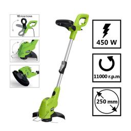 COUPE BORDURE ELECTRIQUE TELESCOPIQUE 450W COUPE 25CM TETE AUTOMATIQUE VITO - Image 3