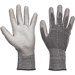 PAIRE GANT ANTI-COUPURE POLYURETHANE T10 CERVA - Image 1