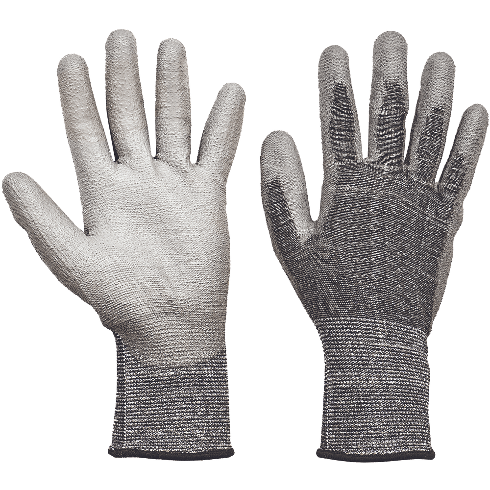 PAIRE GANT ANTI-COUPURE POLYURETHANE T10 CERVA