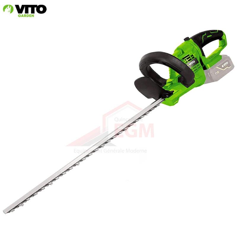 TAILLE HAIE SANS FIL 20V LAME 510MM VITO