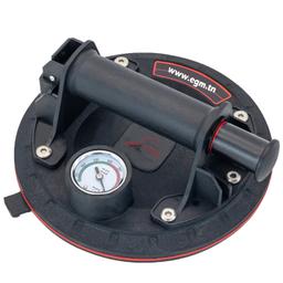 VENTOUSE A POMPE A VIDE AVEC MANOMETRE D200 POUR LEVAGE DE CARREAUX 150KG - Image 1
