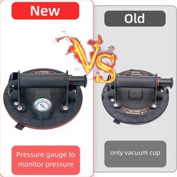 VENTOUSE A POMPE A VIDE AVEC MANOMETRE D200 POUR LEVAGE DE CARREAUX 150KG - Image 6