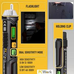 DETECTEUR DE TENSION ECRAN LCD CAT III 1000V.CAT IV 600V PCWORK "PCW06A" - Image 4