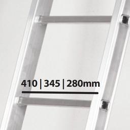 Echelle ELECTRA TRIPLE en aluminium et fibre de verre 1000V transformable FERRAL - Image 4