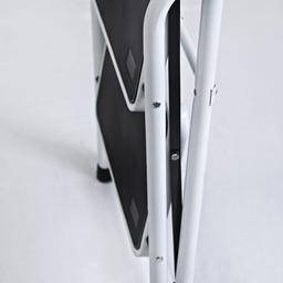 ESCABEAU EN ACIER BLANC & NOIR CONFORTO Ferral - Image 4