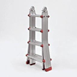 ECHELLE TRANSFORMABLE TELESCOPIQUE EN ALUMINIUM Ferral - Image 4