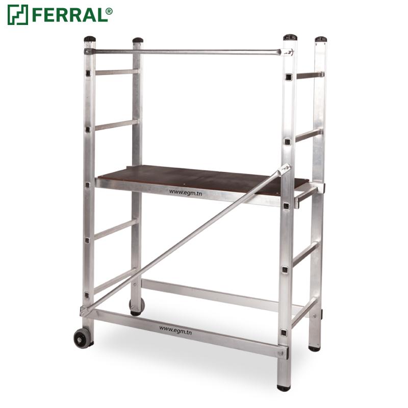 Échafaudage CLASSIK 5+5 MARCHES 1.58M Ferral