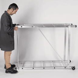 Échafaudage CLASSIK 5+5 MARCHES 1.58M Ferral - Image 9