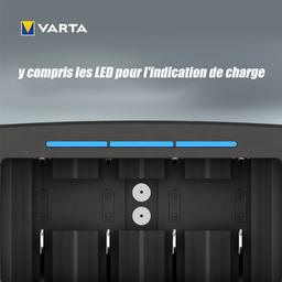 CHARGEUR PILLE UNIVERSEL 5EN1 AA/AAA/C/D/9V VARTA - Image 5