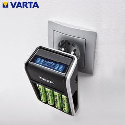 CHARGEUR PILLE LCD PLUG AA/AAA/9V + 4PILLES AA 2100 VARTA - Image 4