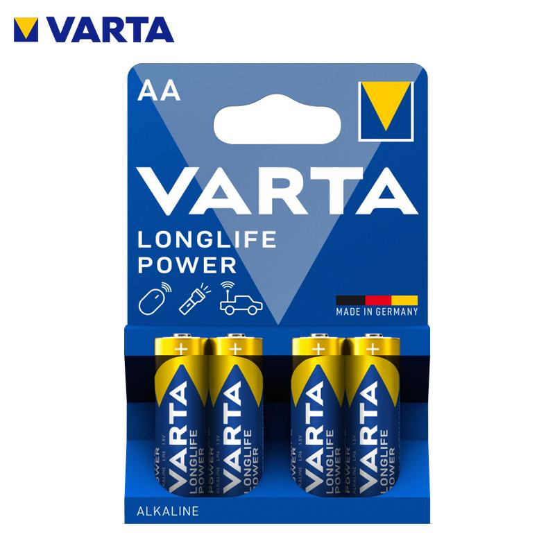 PACK 4 PILES LONGLIFE POWER LR6 AA VARTA