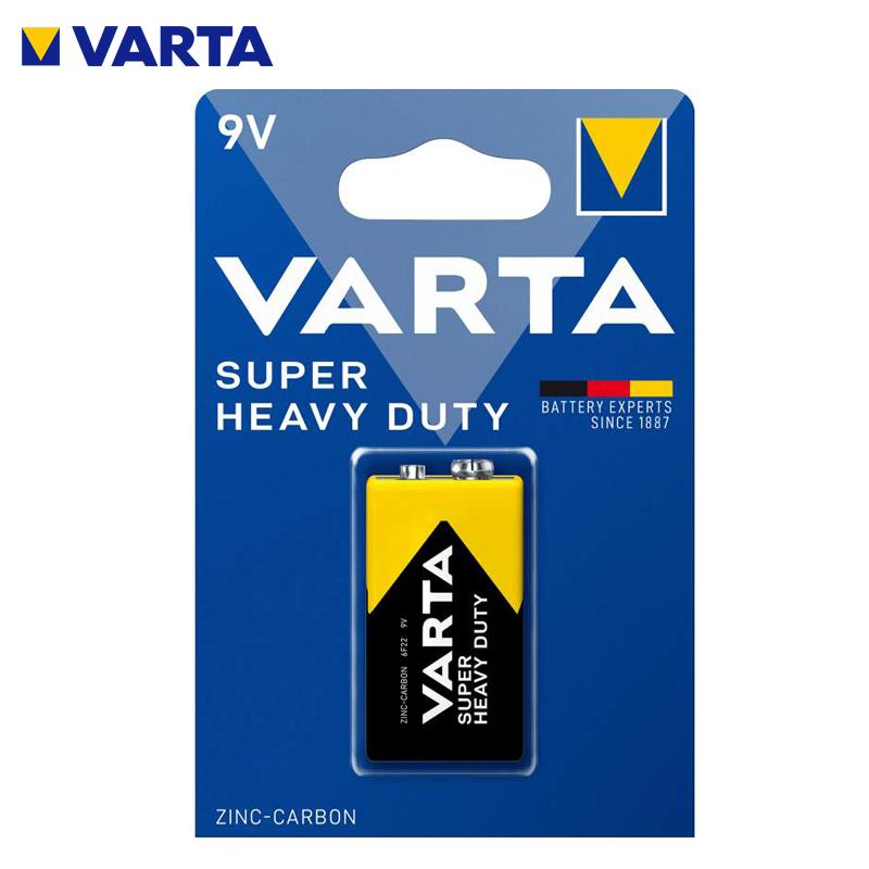 Pile Saline 9V / 6LR61 Super Heavy Duty VARTA