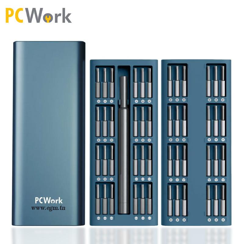 Jeu de tournevis de précision 48 en 1 PCWORK