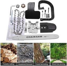 GUIDE+CHAINE ADAPTATEUR SUR MEULE A DISQUE 12" - Image 5