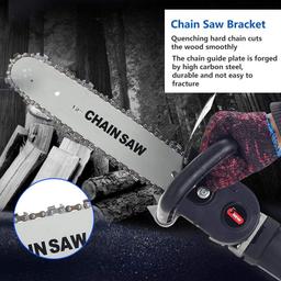 GUIDE+CHAINE ADAPTATEUR SUR MEULE A DISQUE 12" - Image 6