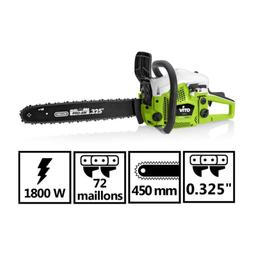 TRANCONEUSE A CHAINE THERMIQUE 45CC 18" 450MM VITO - Image 3