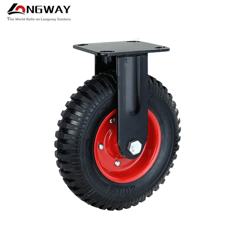 Roue sur plaque cramponné a roulement D(160 / 200)