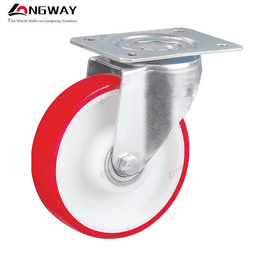Roue pivotante PU a roulement AI-03 - Image 1